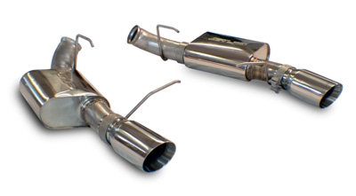2011+ Ford Mustang GT 5.0L V8 SLP "PowerFlo" Axle Back Exhaust w/4" Tips