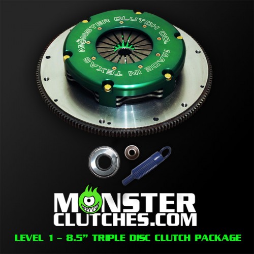 2004-2006 Pontiac GTO Monster Clutch LSX Level 1 8.5" Triple Disc Clutch - 1000rwhp/rwtq