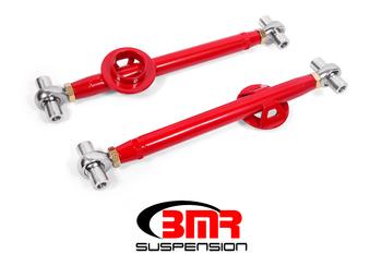 1979-2004 Ford Mustang BMR Suspension Double Adjustable Chrome Moly Lower Control Arms - Rod Ends w/Spring Bracket
