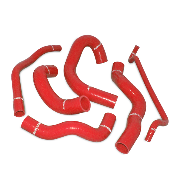 2005-2006 Ford Mustang GT/Cobra Mishimoto Silicone Radiator Hose Kit - Red