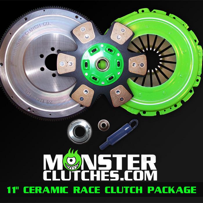 Monster Clutch LSX Engine 11" Ceramic Race Package - 2010+ Camaro (850hp/tq)