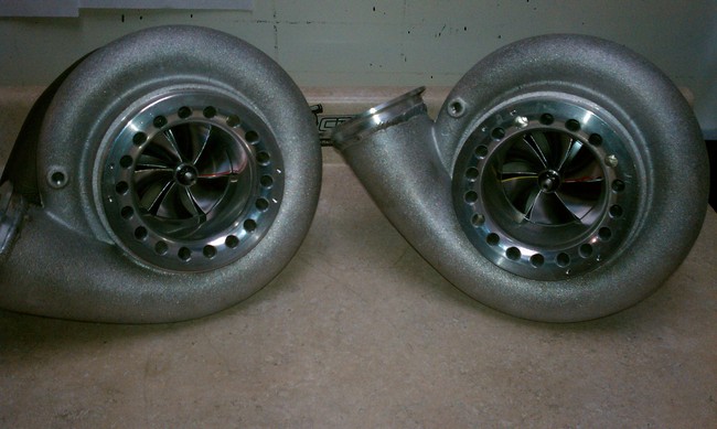 Custom Racing Turbos PX Race Series 88mm Billet Turbo Charger w/High Flow GT55 112mm Turbine Wheel - 1550hp
