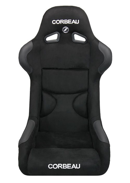 Corbeau FX1 Pro Seats - Black Microsuede