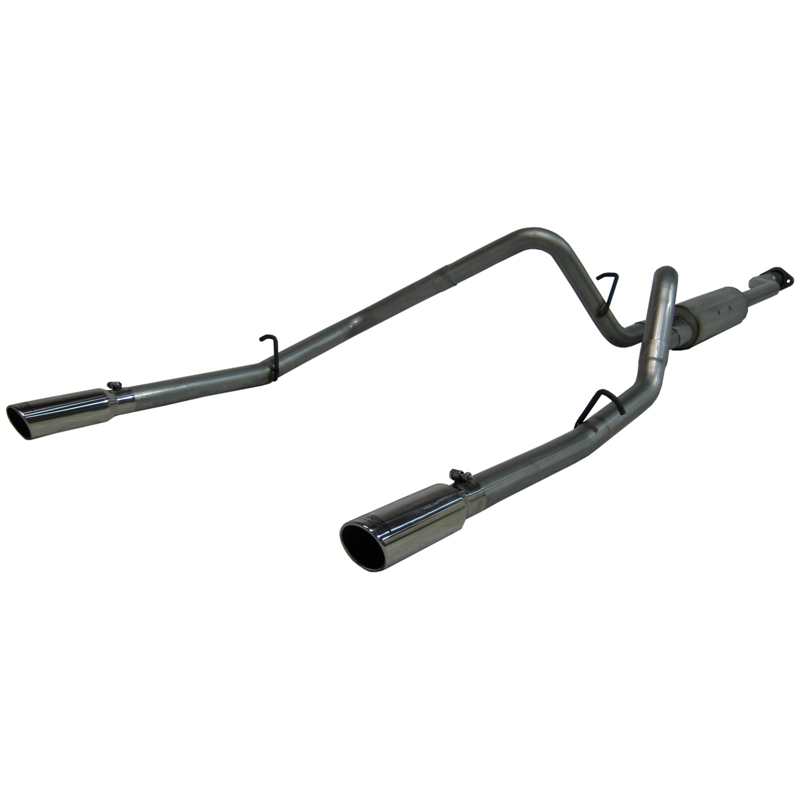2003-2007 Chevy/GMC 1500 MBRP Performance Aluminum Catback Exhaust System w/Dual Split Rear Exit Polished Tips