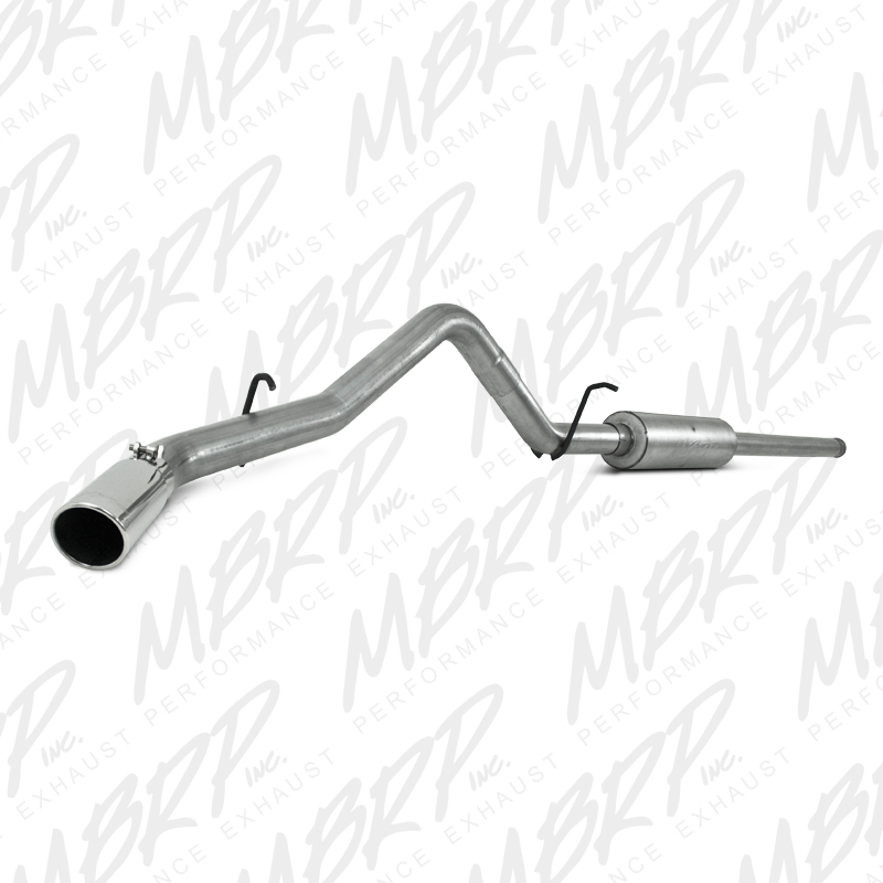2009-2013 Chevy/GMC 1500 MBRP Performance Aluminum Catback Exhaust System w/Single Side Exit Polished Tip