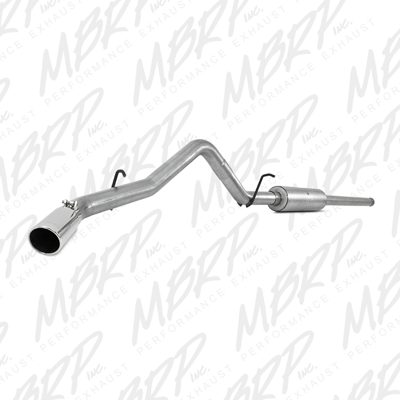 2014-2018 Chevy/GMC 1500 MBRP Performance Aluminum Catback Exhaust Kit w/Single Side Exit Tip - One-Piece Driveshaft