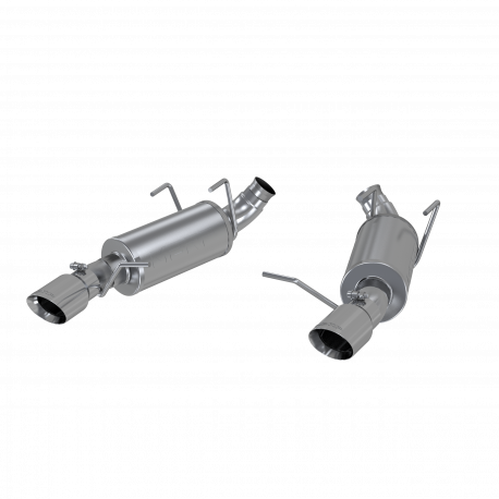 2011-2014 Ford Mustang 3.6L V6 MBRP 3" Dual Muffler Axleback Exhaust - T409 Stainless