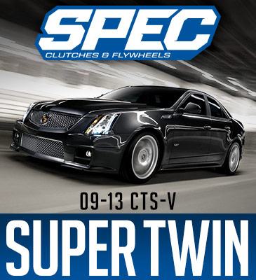 2009+ Cadillac CTS-V SPEC Super Twin Disc Clutch - E Trim (1525 ft/lbs)