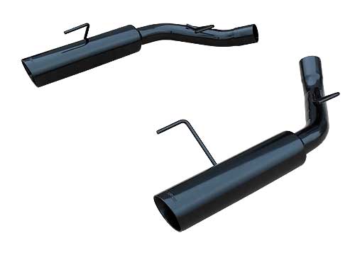 2005-2010 Ford Mustang GT Pypes Performance Pypes Bomb System - Black Powder Coated Finish