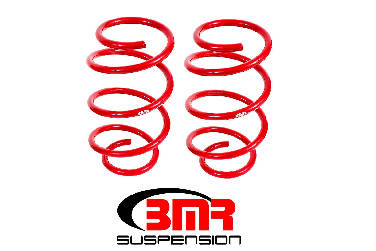 2015+ Ford Mustang BMR Suspension Lowering Performance Springs - Front (Drag Version)
