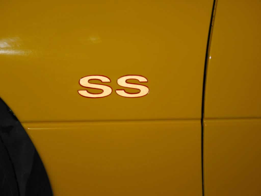 93-02 Camaro SS Emblem Inner Portion Vinyl Overlays