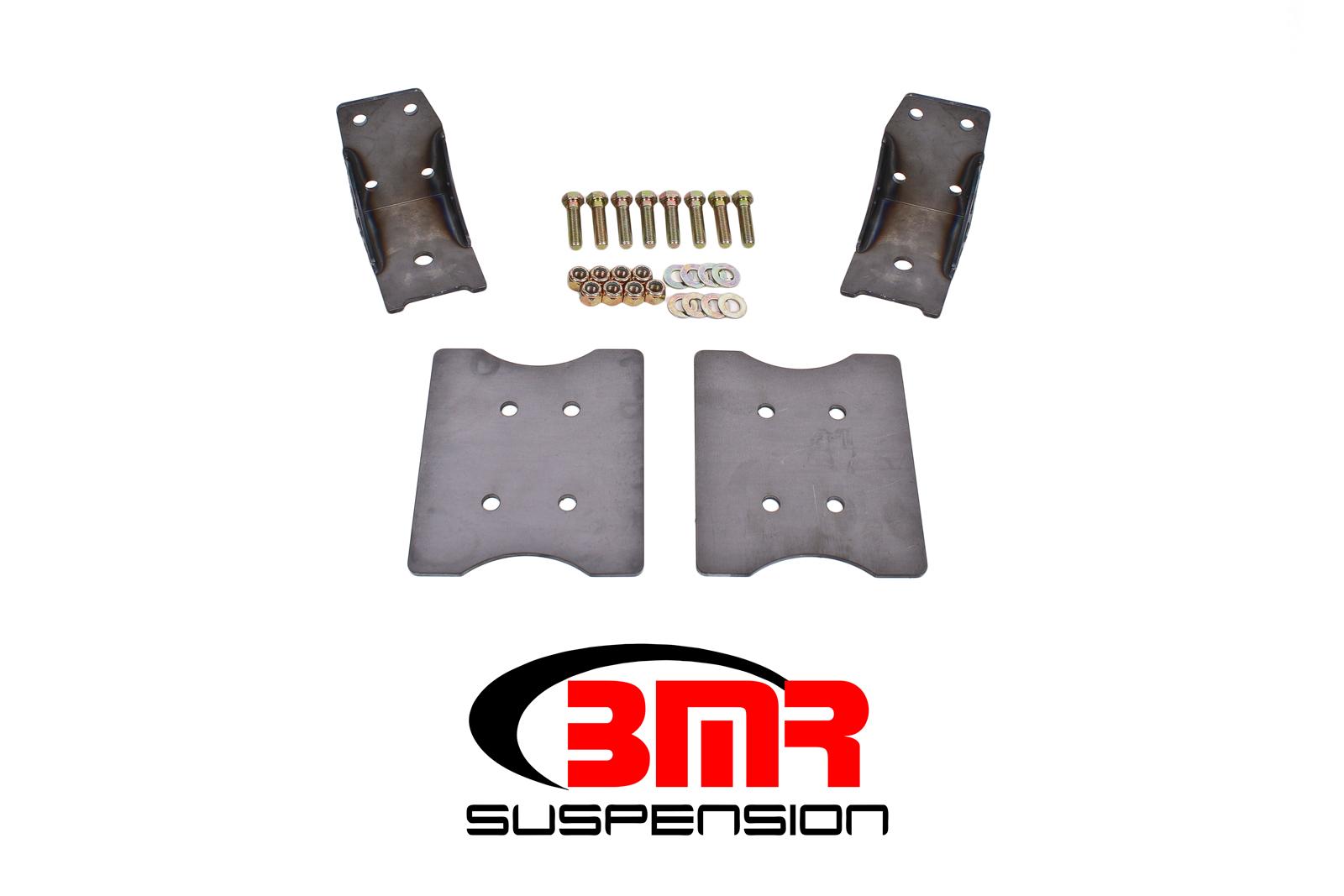 1979-2004 Ford Mustang BMR Suspension Plate Style Torque Box Reinforcement Plate Kit - Lower Only