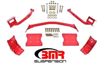 1979-2004 Ford Mustang BMR Suspension Torque Box Reinforcement Plate Kit - (TBR005 And TBR003)