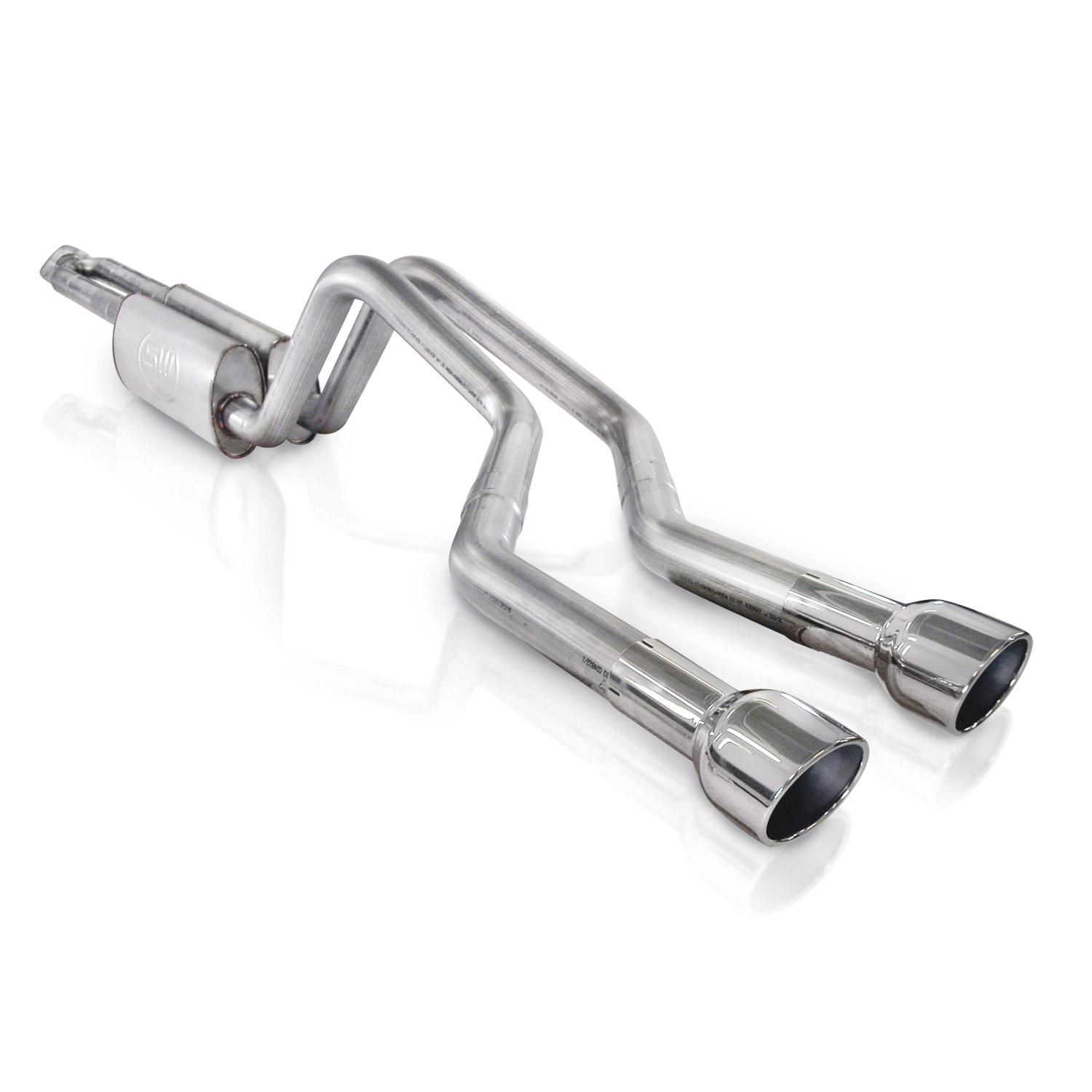2006-2009 Trailblazer SS Stainless Works True Dual Center Chambered-ypipe