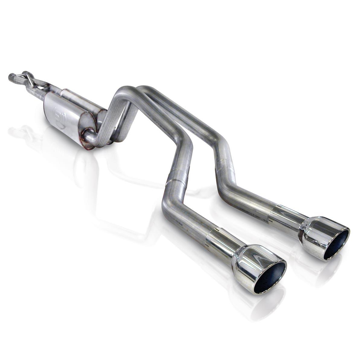 2006-2009 Trailblazer SS Stainless Works True Dual Center Chambered-xpipe