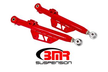 1979-1998 Ford Mustang BMR Suspension Single Adjustable Lower Control Arms - DOM - Poly/rod End