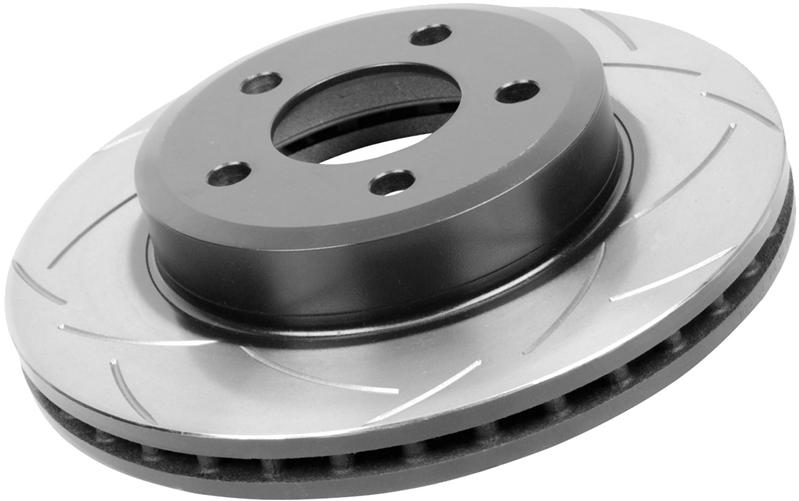 2004 Pontiac GTO DBA T2 Street Series Slotted Uni Directional Rotors - Front