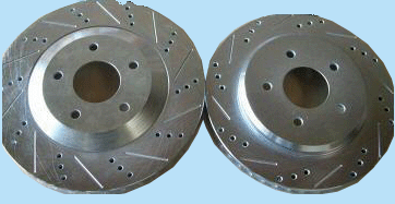 93-02 Rotoworks Drilled/Slotted Rotors (Front Set)