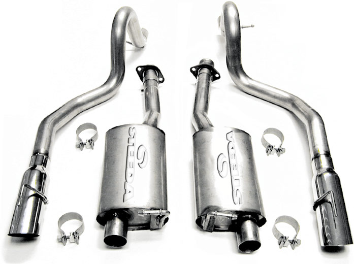 99-04 Ford Mustang GT Steeda Performance Stainless Catback Exhaust System