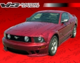 2005-2009 Ford Mustang Wings West Fiberglass KD Side Skirts