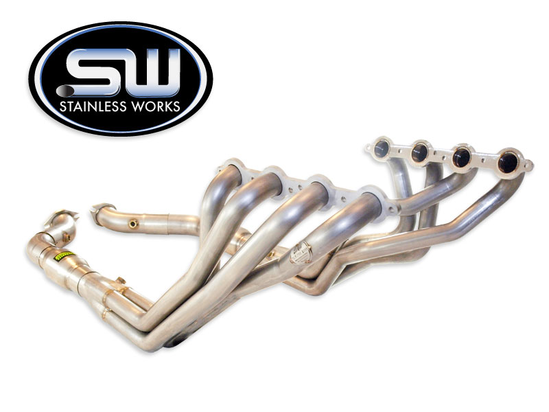 2005-06 GTO Stainless Works 1 3/4" Long Tube Headers w/Cats