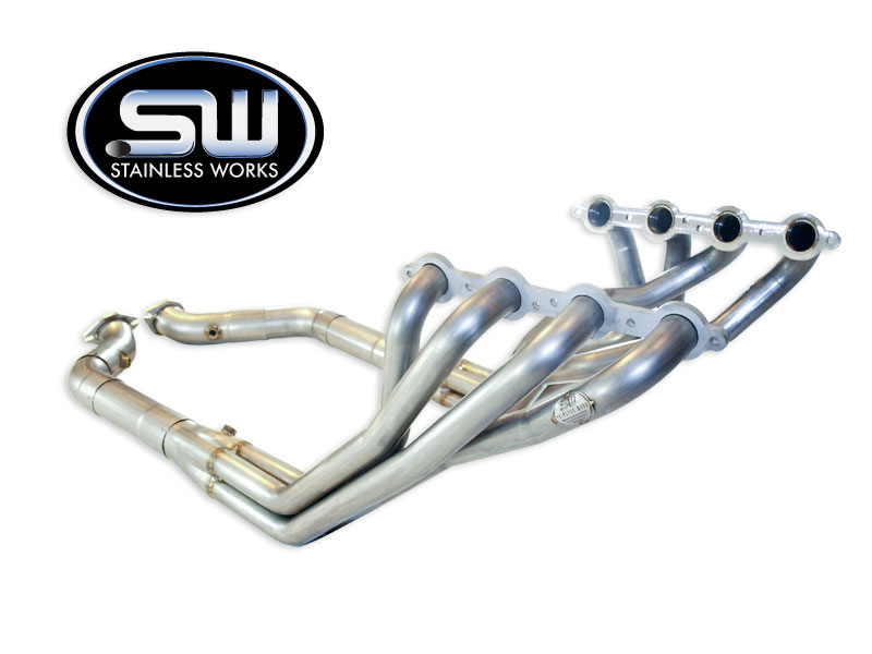 2005-06 GTO Stainless Works 1-3/4" Long Tube Headers w/o Cats