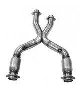 99-04 Ford Mustang GT 4.6L V8 Kooks Catted 2 1/2" Xpipe (For use with Kooks Headers to OEM Connection)