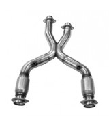 99-04 Ford Mustang 4.6L V8 Kooks Catted 3" x 3" Race Xpipe (For use with Kooks Headers)