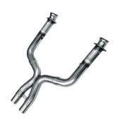 2007-2010 Ford Mustang Shelby GT500 V8 Kooks 3" x 2 1/2" Offroad X-Pipe (For use with Kooks Headers)