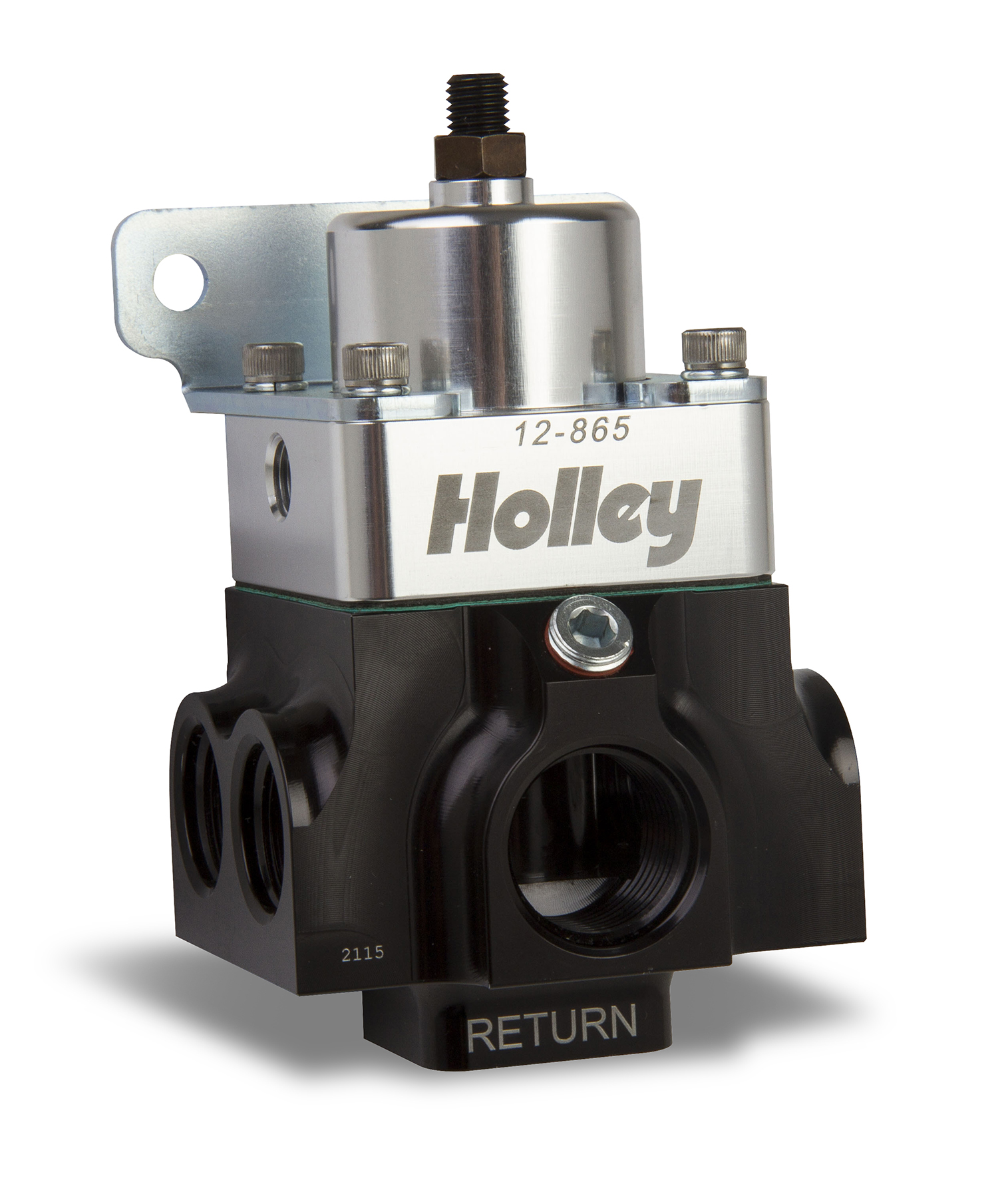 Holley 4 Port Ultra Dominator Fuel Pressure Regulator - Adjustable 4-9 PSI