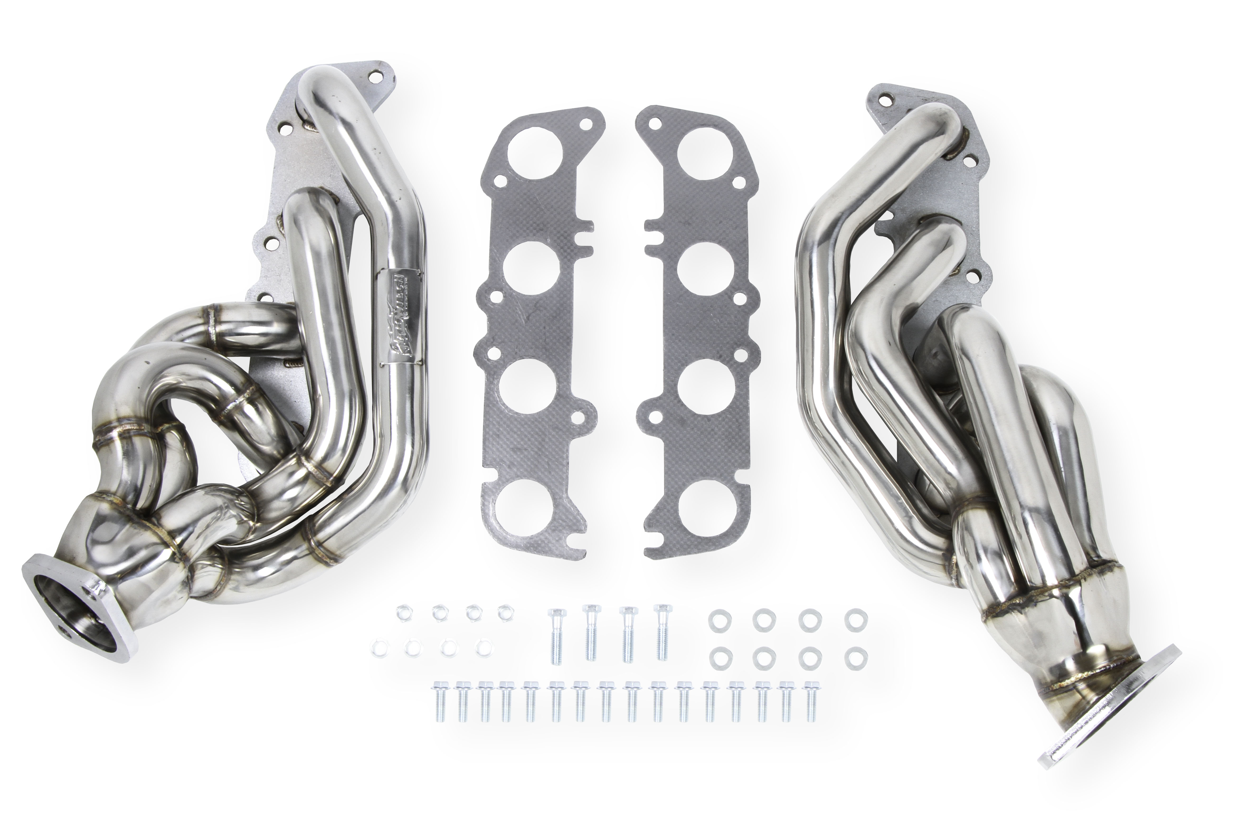 2011-2014 Ford Mustang GT 5.0L Flowtech 1 7/8" 304SS Shorty Headers - Polished