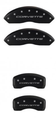 1997-2004 C5 Corvette Matte Black MGP Caliper Covers