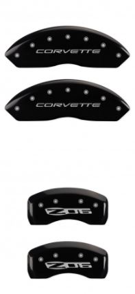 1997-2004 C5 Corvette Black Corvette/ZO6 MGP Caliper Covers