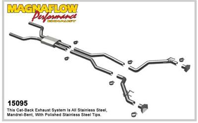 2010+ Camaro SS V8 Magnaflow Competition Series Catback Exhaust System - For Use w/Ground Effect Equipped Cars