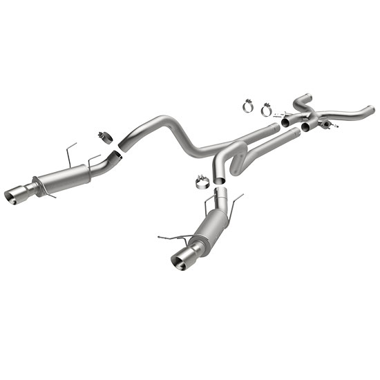 2012+ Ford Mustang Boss 302 Magnaflow Competition Series Catback Exhaust System w/Xpipe