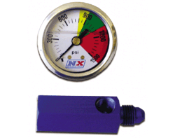Nitrous Pressure Gauge with D4 Manifold