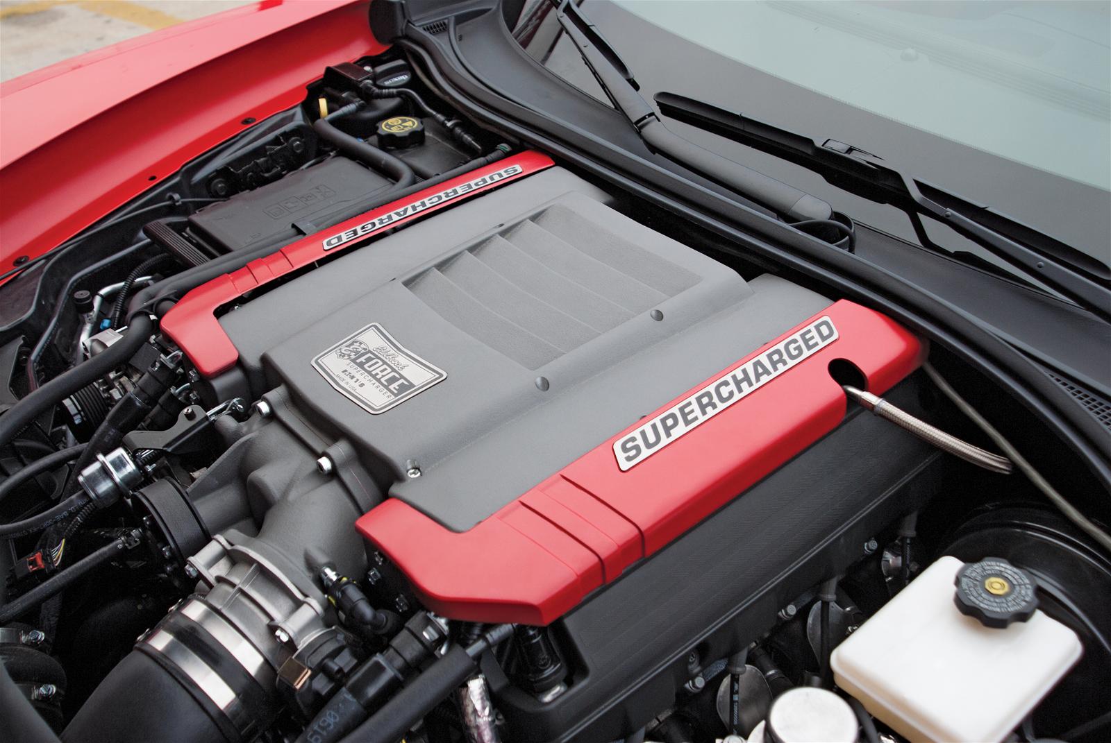 2014+ C7 Corvette Edelbrock Stage 1 Supercharger Kit - Without Tuner (For Cars w/Dry Sump)