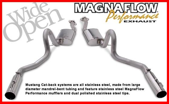 99-04 Mustang V6 Magnaflow Cat-Back Exhaust System