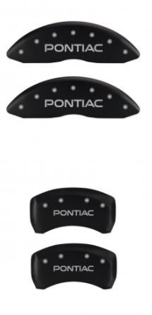 2008-2009 Pontiac G8 GT Matte Black Pontiac MGP Caliper Covers