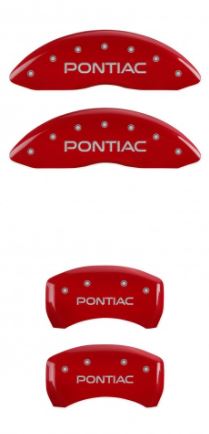 2008-2009 Pontiac G8 GT Red Pontiac MGP Caliper Covers
