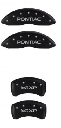 2008-2009 Pontiac G8 GT Matte Black Pontiac/GXP MGP Caliper Covers