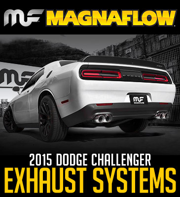 2015+ Dodge Challenger 6.1L/6.4L Magnaflow Race Axleback Exhaust System
