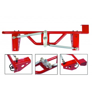 2005-2010 Ford Mustang Lakewood Industries Watts Link Bar - Red
