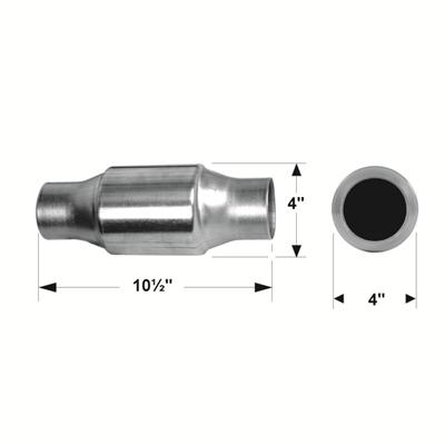 Flowmaster Universal Catalytic Converter 3" Inlet/3" Outlet