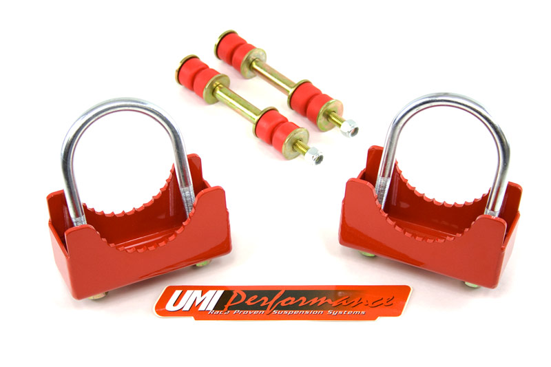 82-02 Fbody UMI Performance Aftermarket Rear End Sway Bar Installation Kit- 3 Axle Tubes