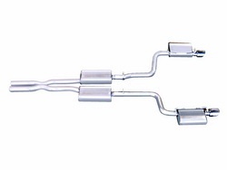 2005-10 Dodge Charger/Magnum/300C 5.7L V8 Gibson Performance Stainless Steel Catback Exhaust System w/X-pipe