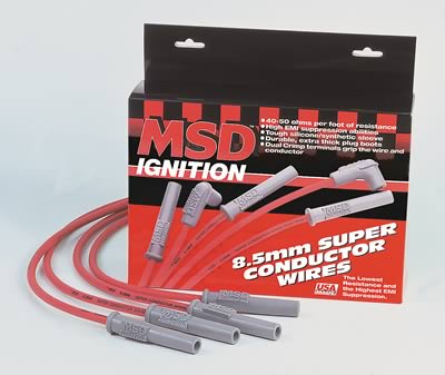 03-07 H2 MSD 8.5mm Super Conductor Spark Plug Wires