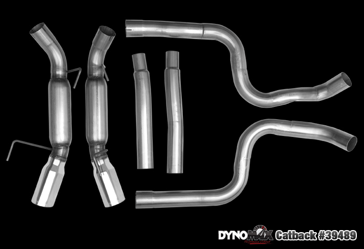 2010 Ford Mustang GT V8 Dynomax Performance Ultra Flo Race Bullet Muffler System