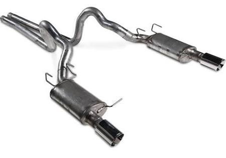 2015+ Ford Mustang GT 5.0L V8 JBA Headers 3" Dual Rear Exit Stainless Steel Catback Exhaust System