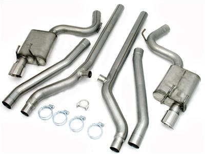 2010+ Camaro SS V8 JBA Complete Cat-Back Exhaust System w/4" Dual Wall Tips